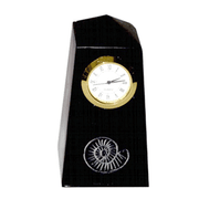 STONE TABLE WATCH WITH PEN HOLDER