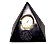STONE TABLE WATCH WITH PEN HOLDER