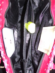 SMALL UMBRELLA LEATHER HANDLE BAG