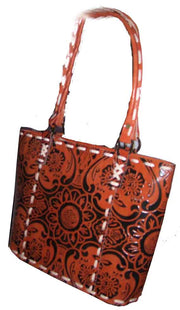SMALL LEATHER TOTE BAG