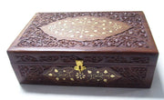 WOODEN JEWELRY BOX CARVING  DESIGN   (12