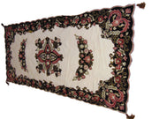 cashmere embroider Velvet Net Dining Table Cover(110Wx220Lcm)