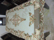 cashmere embroidery Velvet Net Dining Table Cover
