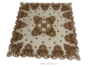 Handmade Embroidery Square Table Cover