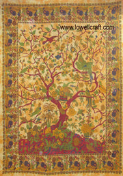 TREE OF LIFE WALL HANGING TAPESTRY BOHEMIAN DECOR BEDSPRED