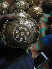 Wedding Round Potli Bags & Clutches