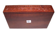 WOODEN BOX BRASS INLAY (10