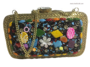 DESIGNER MOTHER OF PEARL BAG