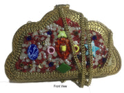 VINTAGE ETHNIC CLUTCH HANDMADE BAG