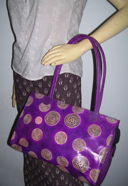 UMBRELLA LEATHER HANDLE BAG