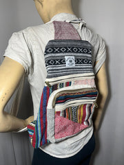 Handloom daypack Bag