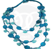 GLASS BEADED NECKLACE