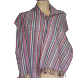 VISCOSE HANDLOOM STRIPE SCARF
