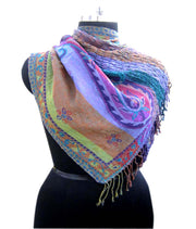 WOOL LYCRA SCARVES(95% wool 5% lycra)
