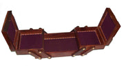 DOUBLE FOLD WOODEN JEWELRY BOX