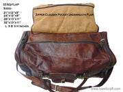 DUFFEL/GYM LARGE RETRO BAGS & BRIEFCASE FOR MEN