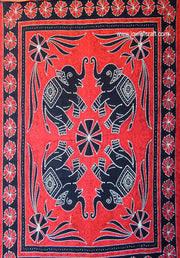 MANDALA ELEPHANT TAPESTRY