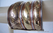 BRASS CUFFLINK