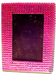 HAND DECORATED PHOTO FRAME