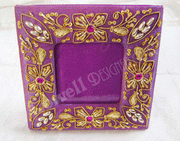 ZARI WORK PHOTO FRAME