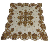Handmade Embroidery Square Table Cover