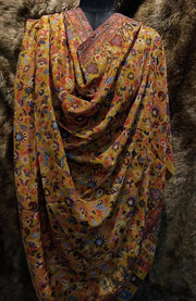 Silk Pashmina Kani Stole