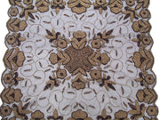 NET  EMBROIDERY TABLE COVER (4 PCS SET)