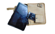TABLET MOBILE LEATHER SHOULDER BAG