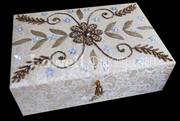 JEWELERY GIFT BOX WITH TRAY MIRROR(10