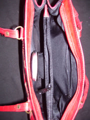 UMBRELLA LEATHER HANDLE BAG