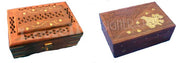 WOODEN CARVED BOX