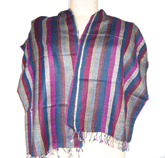 VISCOSE HANDLOOM STRIPE SCARF