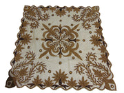 Handmade Embroidery Square Table Cover