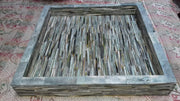 Horn bone Wood Serving Tray