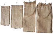 GROCERY PACKAGING JUTE DRAWSTRING BAG