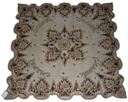 VELVET WITH  NET TABLE COVER