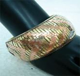Double shaded wrist cuff