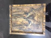 Horn bone Wood Serving Tray