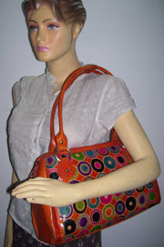 NEW UMBRELLA LEATHER HANDLE BAG