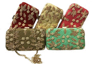 EMBROIDERED BOX BAGS & HANDBAGS