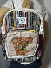 Himalayan Hemp Laptop Backpack Bag