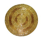 HANDMADE ROUND BEADED COASTER