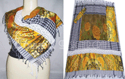 PATCH WORK COTTON SCARF