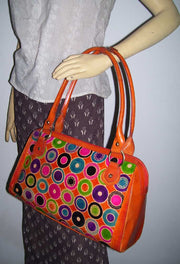 NEW UMBRELLA LEATHER HANDLE BAG