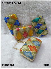 EMBROIDERED BOX BAGS & HANDBAGS