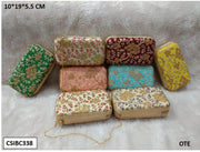 EMBROIDERED BOX BAGS & HANDBAGS