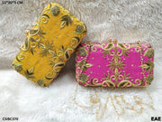 EMBROIDERED BOX BAGS & HANDBAGS