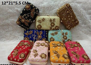 EMBROIDERED BOX BAGS & HANDBAGS