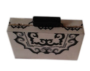 DESIGN ACRYLIC OR RESIN LADIES CLUTCH PURSE BAG