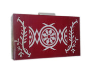DESIGN ACRYLIC OR RESIN LADIES CLUTCH PURSE BAG